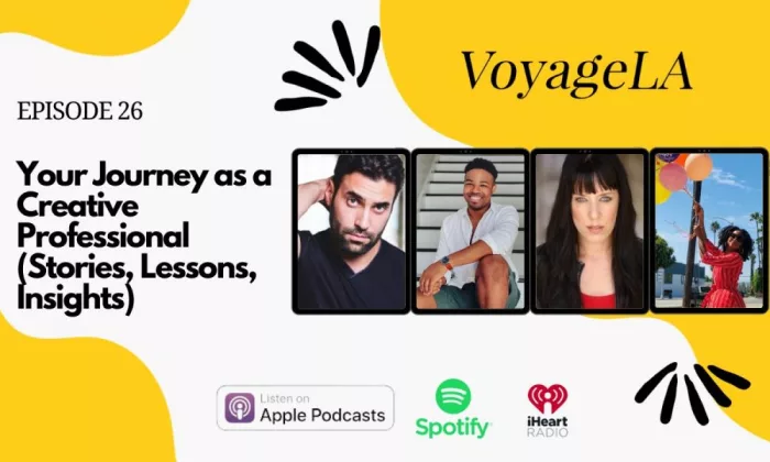 Voyage LA Podcast Episode 26 - Your Journey as a Creative Professional in LA (Stories, Lessons, Insights) Chase Bethea