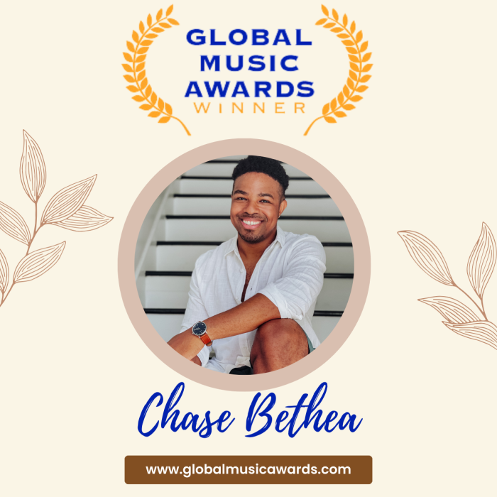 Global Music Awards Chase Bethea Video Game Composer
