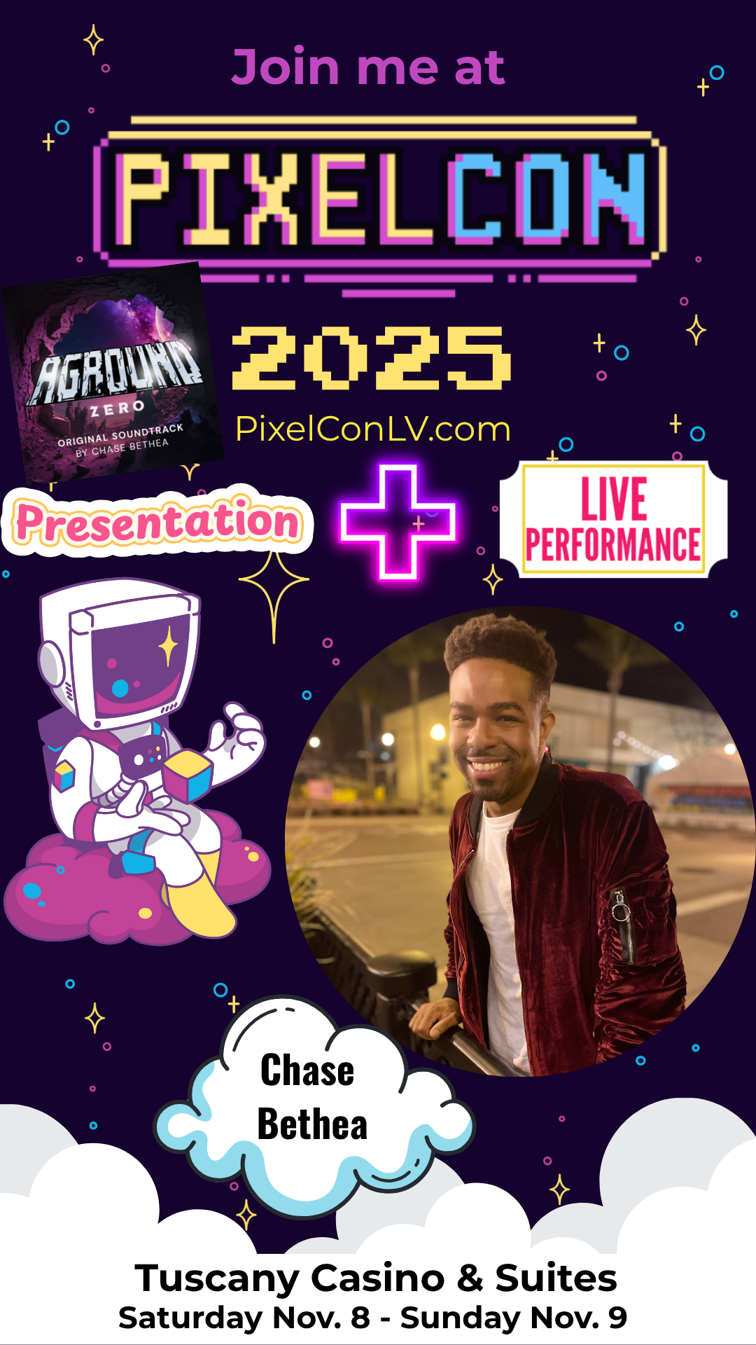 Chase Bethea at Pixelcon